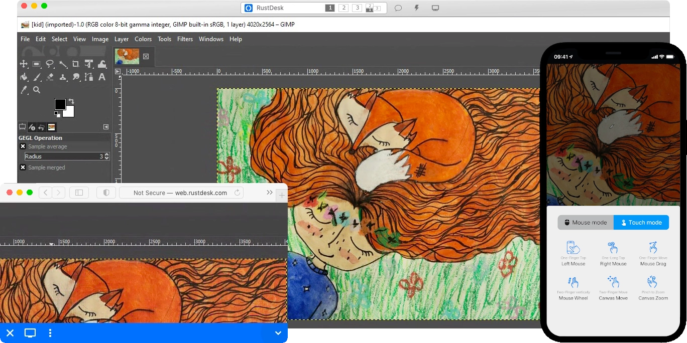 Rustdesk使用自托管的服务端